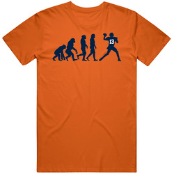 Trevor Siemian Evolution Style Denver Football Fan T Shirt