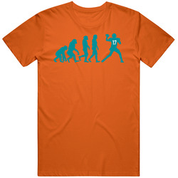 Ryan Tannehill Evolution Style Miami Football Fan T Shirt
