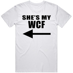 Shes My Wcf Woman Crush Friday Funny Lovers T Shirt Shes My Wcf Woman Crush Friday Funny Lovers T Shirt