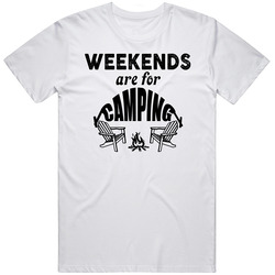 Weekends Are For Camping Cute Outdoors Lover T Shirt Weekends Are For Camping Cute Outdoors Lover T Shirt