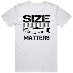 Size Matters Funny Fishermans Hobby T Shirt Size Matters Funny Fishermans Hobby T Shirt
