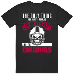 Fear Itself And Arizona Football Team Fan Badass Skull T Shirt