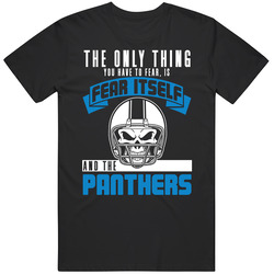 Fear Itself And Carolina Football Team Fan Badass Skull T Shirt
