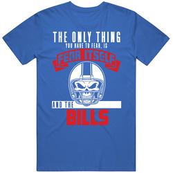 Fear Itself And Buffalo Football Team Fan Badass Skull T Shirt