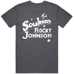 Soulman Rocky Johnson Wrestler Dwayne The Rock T Shirt