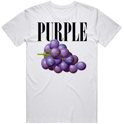 Purple Red Grape Simple Color Food Trending T Shirt