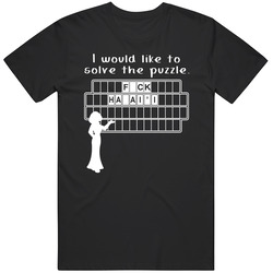 F-ck Hawaii Wheel Puzzle Parody College Sports Supporter T Shirt