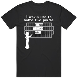 F-ck Texas A & M Wheel Puzzle Parody College Sports Supporter T Sh