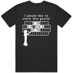 F-ck San Diego State Wheel Puzzle Parody College Sports Supporter T Sh