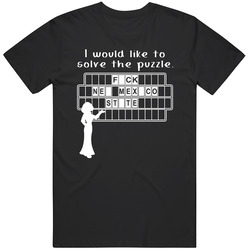 F-ck New Mexico State Wheel Puzzle Parody College Sports Supporter T S