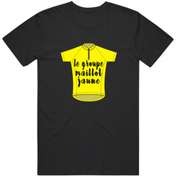 Le Groupe Maillot Jaune The Yellow Jersey Group Tour De France Biking 