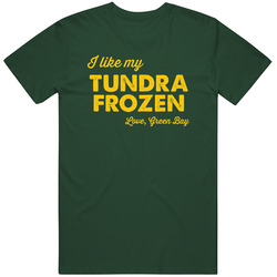 I Like My Tundra Frozen Green Bay Football Fan T Shirt