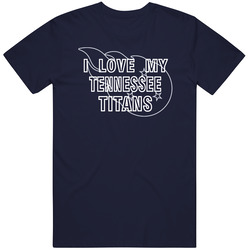 I Love My Team Tennessee Football Fan T Shirt