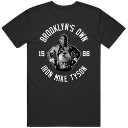 Brooklyn's Own Iron Mike Tyson Boxing Poster Boxer Fan T Shirt