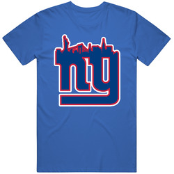 New York City Skyline New York G Football Fan T Shirt