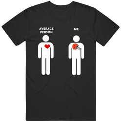 Average Person Then Me Cleveland Football Fan T Shirt