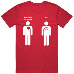 Average Person Then Me Cincinnati Baseball Fan T Shirt