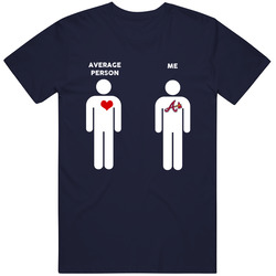 Average Person Then Me Atlanta Baseball Fan T Shirt
