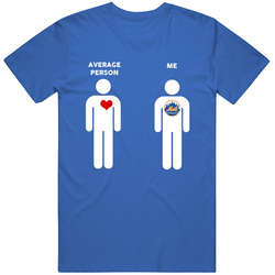 Average Person Then Me New York American Baseball Fan T Shirt