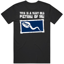This Is A Very Old Picture Of Me Seattle Football Fan T Shirt