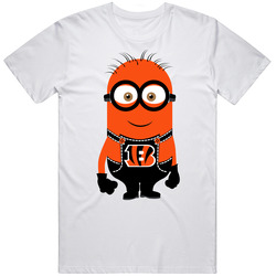 Cincinnati Football Minion Fan Team Color Game Day T Shirt