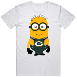 Green Bay Football Minion Fan Team Color Game Day T Shirt
