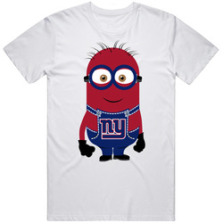 New York Nyg Football Minion Fan Team Color Game Day T Shirt