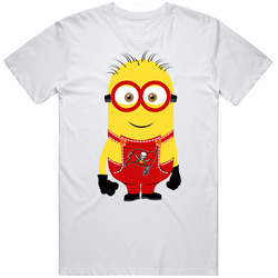 Tampa Bay Football Minion Fan Team Color Game Day T Shirt