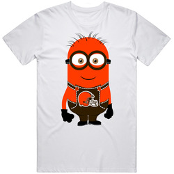 Cleveland Football Minion Fan Team Color Game Day T Shirt
