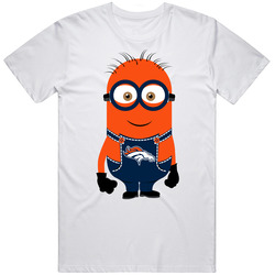 Denver Football Minion Fan Team Color Game Day T Shirt