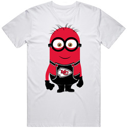 Kansas City Football Minion Fan Team Color Game Day T Shirt