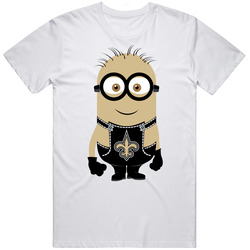 New Orleans Football Minion Fan Team Color Game Day T Shirt