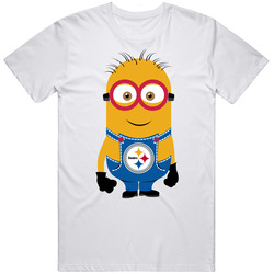 Pittsburgh Football Minion Fan Team Color Game Day T Shirt