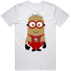 San Francisco Football Minion Fan Team Color Game Day T Shirt