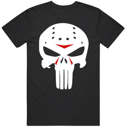 Jason Voorhees Punisher Mask Mashup Parody Horror Movie Friday The 13t
