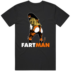 Fartman Howard Stern Super Hero Costume Radio Personality Fan T Shirt