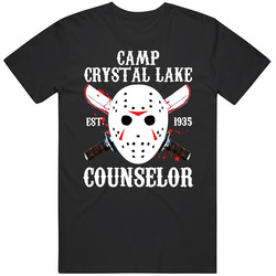 Camp Crystal Lake Counselor Jason Voorhees Mask Horror Movie Villain H
