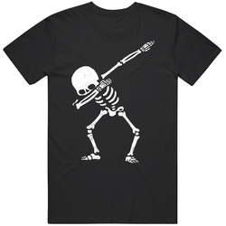 Skellington Dabbing Halloween T Shirt