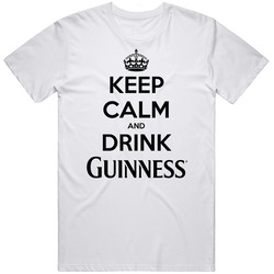Keep Calm And Drink Guinness T Shirt