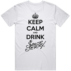 Keep Calm And Drink Sailor Jerry Spiced Rum T Shirt