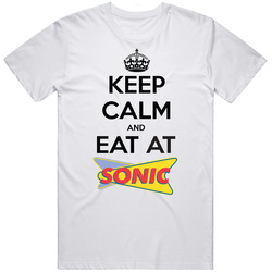 Keep Calm And Eat At Sonic T Shirt