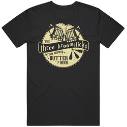Harry Potter Three Broomsticks Butter Beer T Shirt