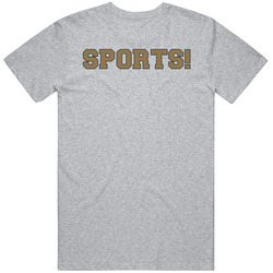 Sports! Gold And Navy T Shirt