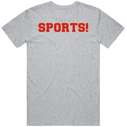 Sports! Red And Yellow T Shirt