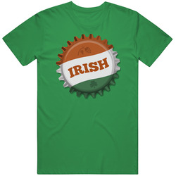 Irish Bottle Top Beer St Patrick's Day Ireland Funny T Shirt Irish Bottle Top Beer St Patrick's Day Ireland Funny T Shirt
