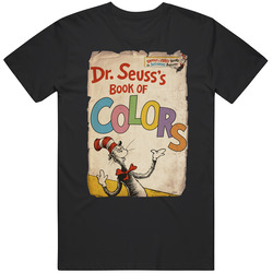 Book Cover Book Of Colors Fan T Shirt Book Cover Book Of Colors Fan T Shirt