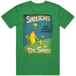 Book Cover The Sneetches And Other Stories Fan T Shirt Book Cover The Sneetches And Other Stories Fan T Shirt