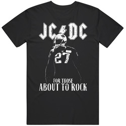 Jc Dc Jackson New England Football Rock Logo Parody Fan T Shirt