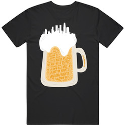 Los Angeles California Neighborhoods Beer Typography T Shirt Los Angeles California Neighborhoods Beer Typography T Shirt