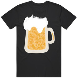Portland Oregon Neighborhoods Beer Typography T Shirt Portland Oregon Neighborhoods Beer Typography T Shirt